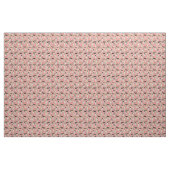 Hundehund Vintage Blumen rosa Stoff (Yard (91,4 cm))