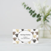 Hundehund Visitenkarte (Stehend Vorderseite)