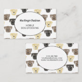 Hundehund Visitenkarte (Vorne/Hinten)