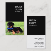 Hundehundegewerbe Visitenkarte (Vorne/Hinten)