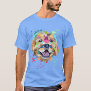 Hundehundehund Hundehund Golden Retriever  T-Shirt