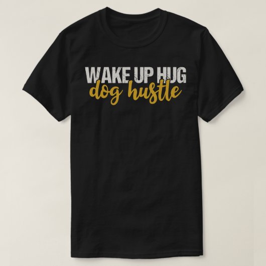 Hundehütte geweckt T-Shirt (Design vorne)