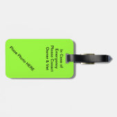 Hundehütte/Kiste Identifikations-Umbau Gepäckanhänger (Rückseite horizontal)