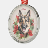 Hundehütte Ornament Aus Metall (Links)