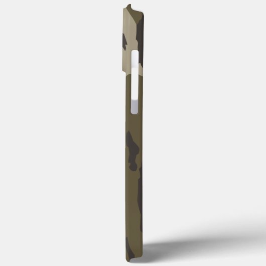 Hundejäger mit Hundeschwald-Camouflage Case-Mate iPhone Hülle (Rückseite / Links)