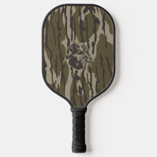 Hundejäger mit Hundeschwald-Camouflage Pickleball Schläger