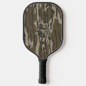 Hundejäger mit Hundeschwald-Camouflage Pickleball Schläger (Rückseite)