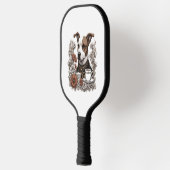 Hundekaffee Pickleball Schläger (Links)