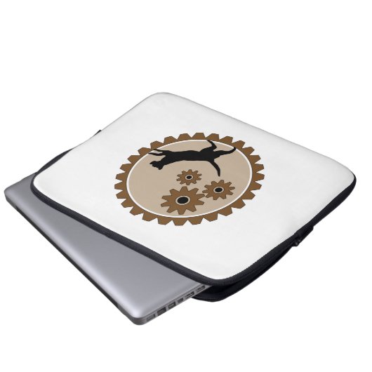 Hundekäfig mit Rädern Laptopschutzhülle (Vorne Knopf)