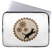 Hundekäfig mit Rädern Laptopschutzhülle (Vorderseite)