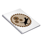 Hundekäfig mit Rädern Notizblock (Rechte Seite)