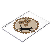 Hundekäfig mit Rädern Notizblock (Linke Seite)