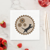 Hundekäfig mit Rädern Serviette (Beispiel)