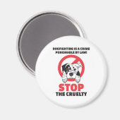 Hundekampfmagnet Magnet (Vorderseite/Rückseite)