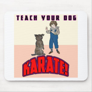 Hundekarate 3 mousepad