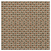 Hundekatze Tierpfau Druckknochen Krawatte Muster