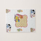 Hundekatze Vintages Puzzle (Horizontal)