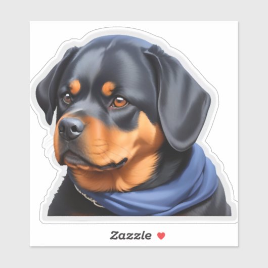 Hundekleber Aufkleber (Blatt)