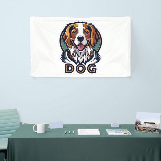 Hundekleber Banner (Messeveranstaltung)