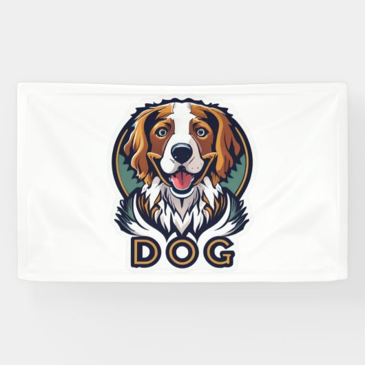 Hundekleber Banner (Horizontal)