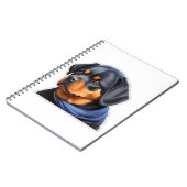 Hundekleber Notizblock (Linke Seite)