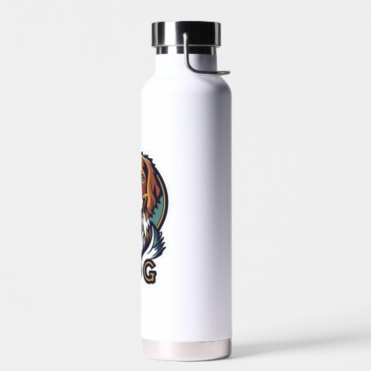 Hundekleber Trinkflasche (Links)