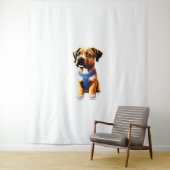 Hundekleber Wandteppich (Beispiel)