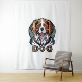 Hundekleber Wandteppich (Beispiel)