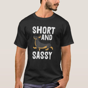 Hundekleidung Hund Zitat kurz und nüchtern T-Shirt