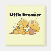 Hundekleine Träumer-T-Shirts und Geschenke Magnet (Vorne)