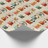 Hundeklub Geschenkpapier (Ecke)