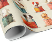 Hundeklub Geschenkpapier (Rolleneckpunkt)