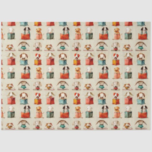 Hundeklub Seidenpapier (Vorderseite)