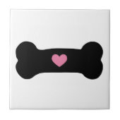 Hundeknochen Fliese (Vorderseite)