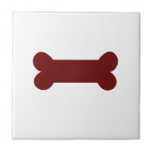 Hundeknochen Fliese (Vorderseite)