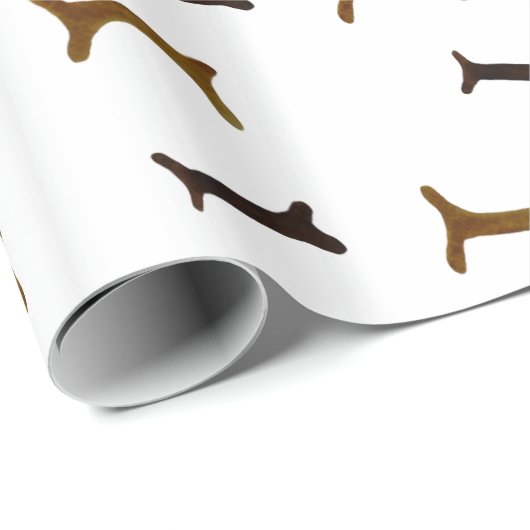 Hundeknochen Geschenkpapier (Rolleneckpunkt)