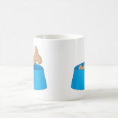 Hundeknochen in der Schüssel Kaffeetasse (Mittel)