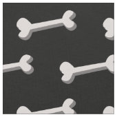 Hundeknochen-Muster Stoff (Nahaufnahme)