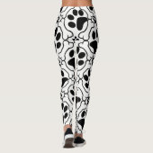 Hundeknochen ~n~ Tatzen-Leggings Leggings (Rückseite)