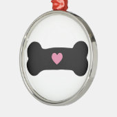 Hundeknochen Ornament Aus Metall (Links)