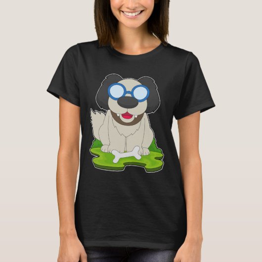 Hundeknochen T-Shirt (Vorderseite)