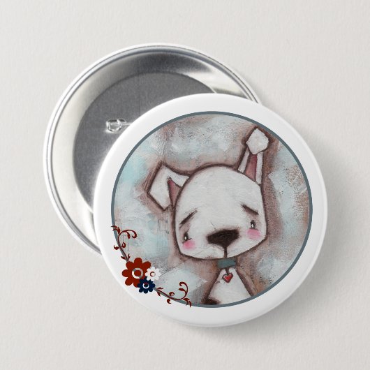 Hundeknopf Button (Vorne & Hinten)