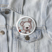 Hundeknopf Button (Beispiel)