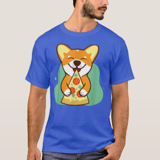 Hundekorgi isst Pizzaelliebhaber T-Shirt