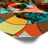 Hundekubismus Poster (Ecke)