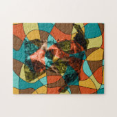 Hundekubismus Puzzle (Horizontal)