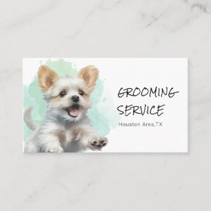 Hundekuchen-Groomer-Visitenkarte Visitenkarte