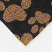 Hundekuchen schwarz fleecedecke (Ecke)