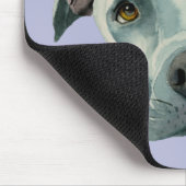 Hundekunst-Pitbull-Liebhaber Mousepad (Ecke)