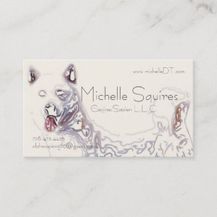 Hundekunst-Technologie von Juno Visitenkarte